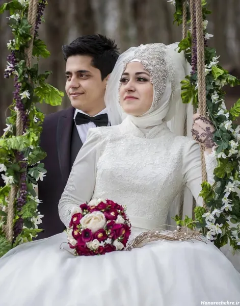  عکس عروس و داماد لاکچری