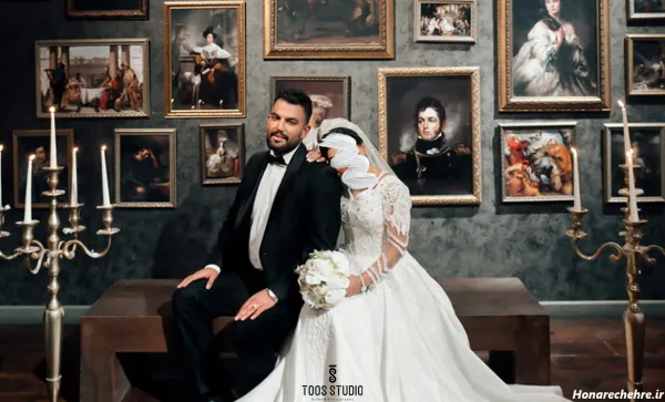  عکس عروس و داماد لاکچری