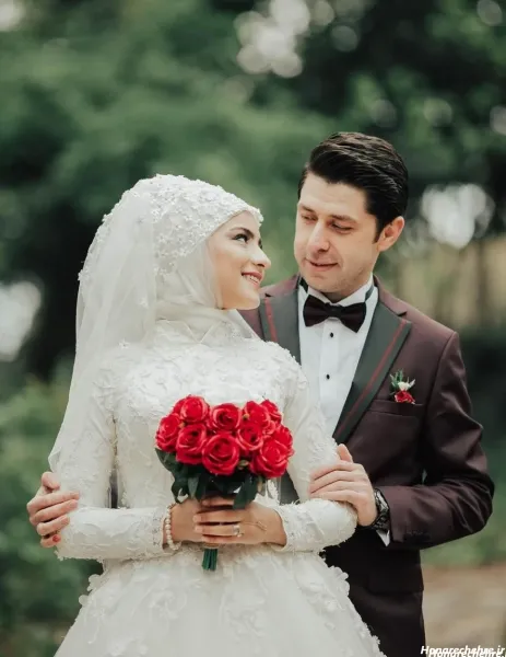  عکس عروس داماد خوشگل ایرانی