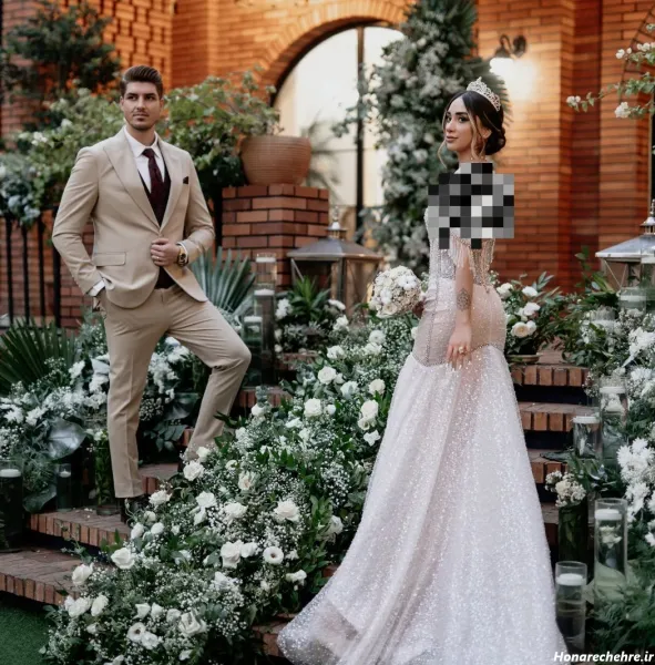  عکس عروس داماد خوشگل ایرانی