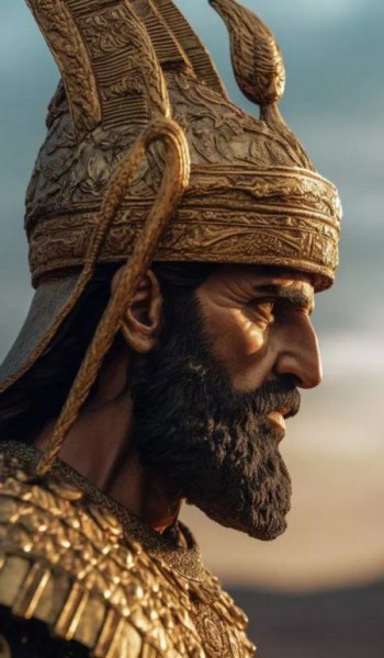 عکس کوروش کبیر با هوش مصنوعی