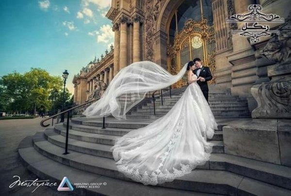  عکس عروس و داماد در تالار تهران