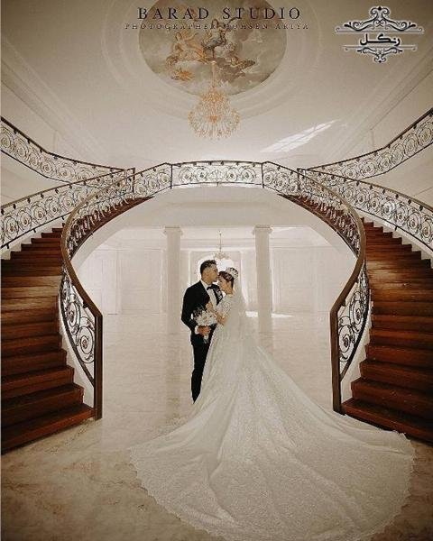  عکس عروس و داماد در تالار تهران