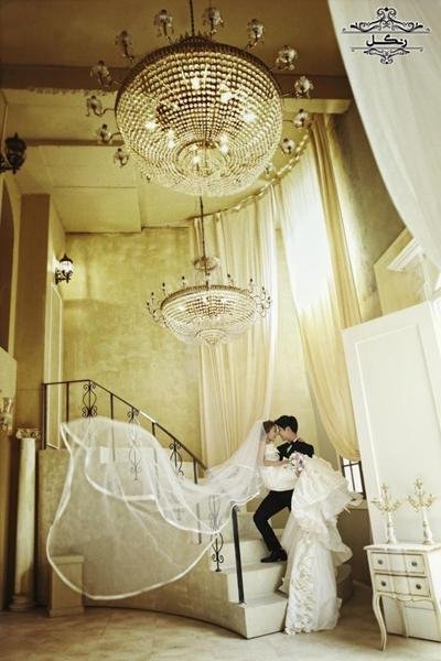  عکس عروس و داماد در تالار تهران