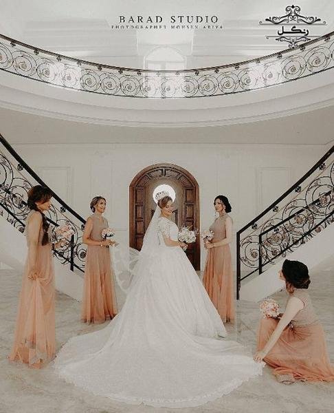  عکس عروس و داماد در تالار تهران