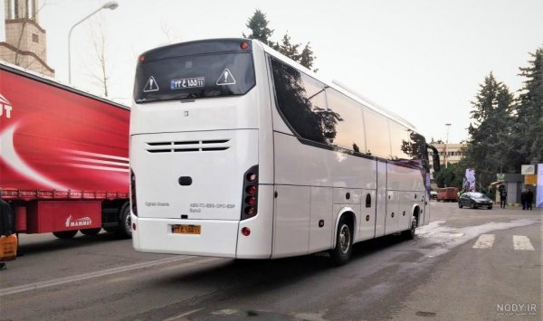 عکس داخل اتوبوس اسکانیا