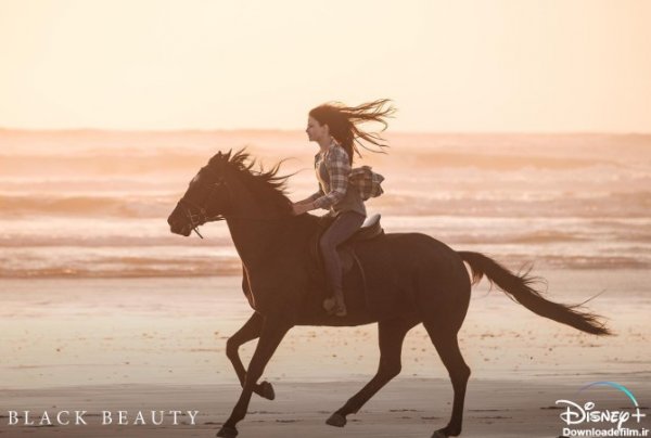  عکس دختر با اسب مشکی