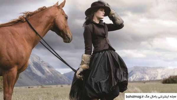 عکس دختر با اسب برای پروفایل