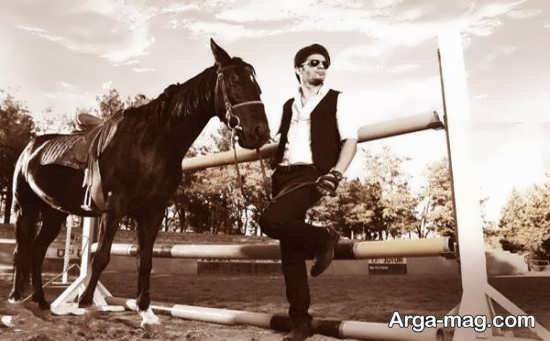  عکس اسب و دختر عاشقانه