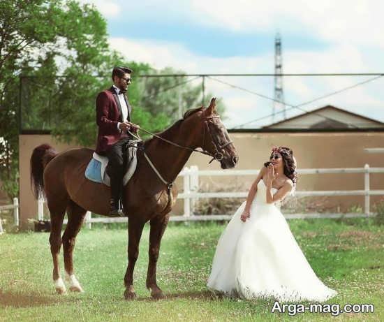  عکس اسب و دختر عاشقانه