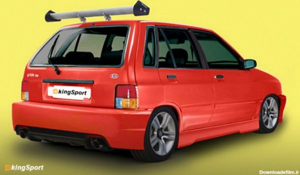  عکس پراید 111 اسپرت سفید