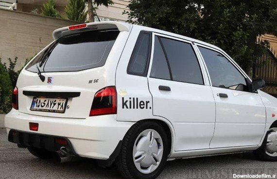  عکس پراید 111 اسپرت سفید