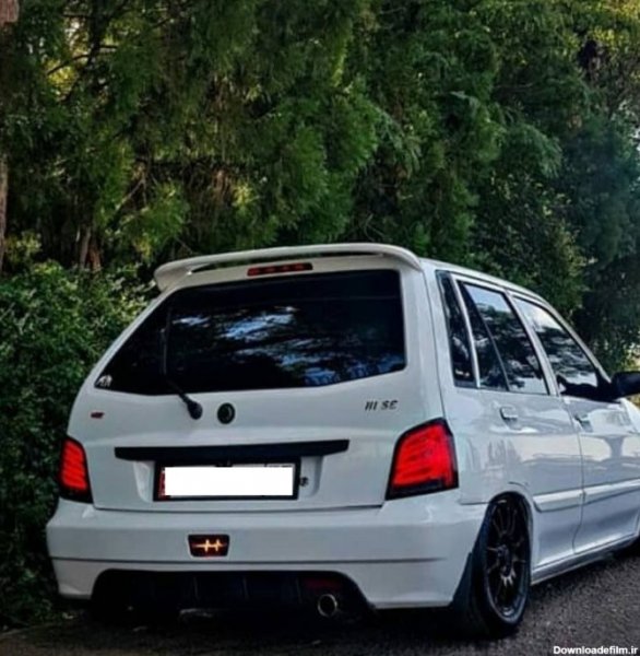  عکس پراید 111 اسپرت سفید