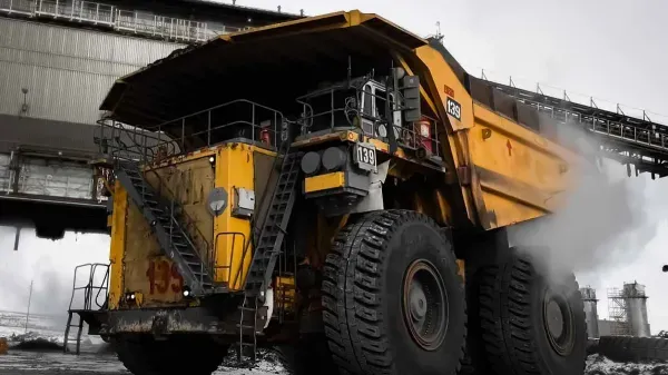  عکس بزرگترین کامیون جهان