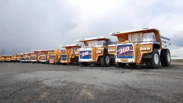  عکس بزرگترین کامیون جهان