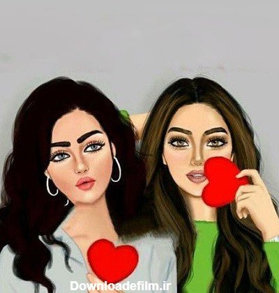  عکس دخترانه چهار نفره شیک فانتزی