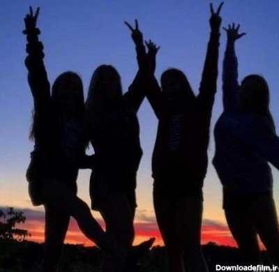  عکس دخترانه چهار نفره شیک فانتزی