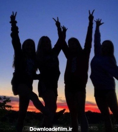  عکس دخترانه چهار نفره شیک فانتزی