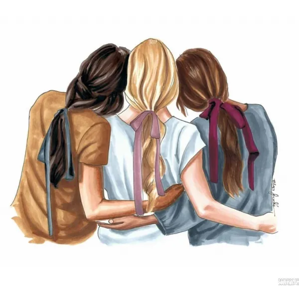  عکس چهار نفره برای گروه دخترانه