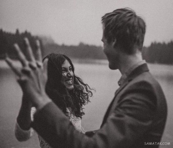  عکس عاشقانه زن و مرد