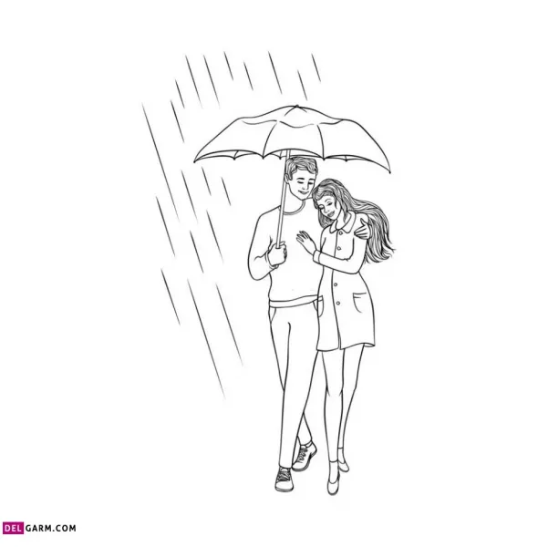  عکس عاشقانه انیمیشنی