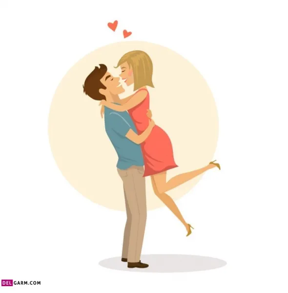  عکس عاشقانه انیمیشنی