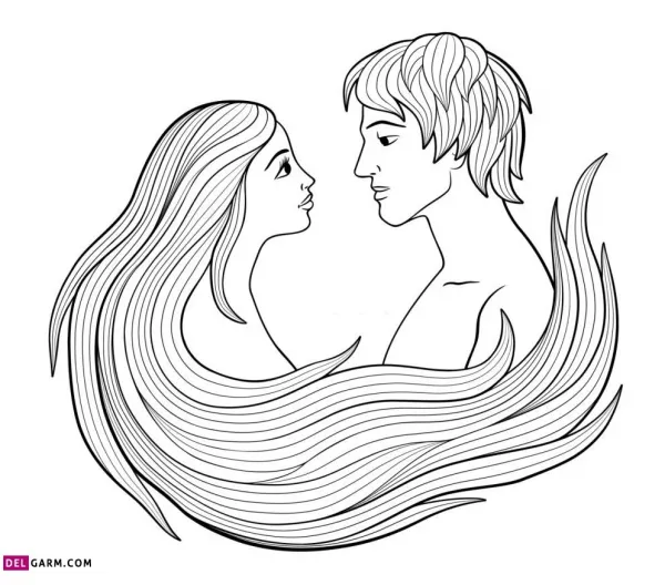  عکس عاشقانه انیمیشنی