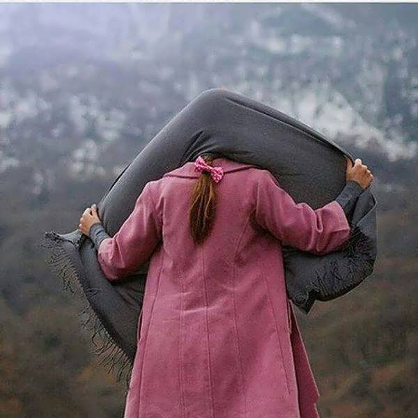  عکس عاشقانه از پشت سر