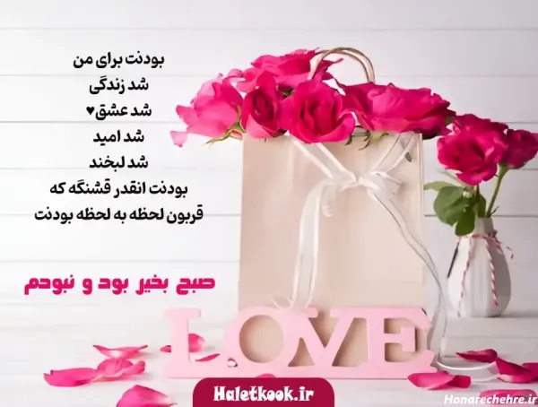  یک عکس عاشقانه صبح بخیر