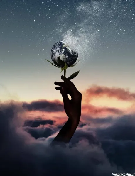  یک عکس عاشقانه زیبا