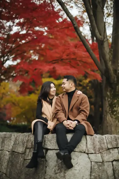  عکس دونفره پاییزی اینستاگرام