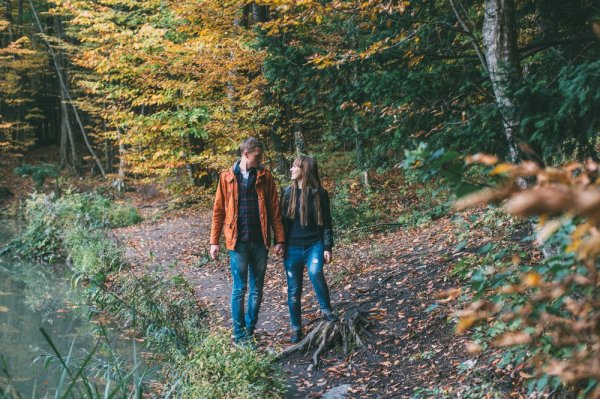  عکس دونفره پاییزی عاشقانه