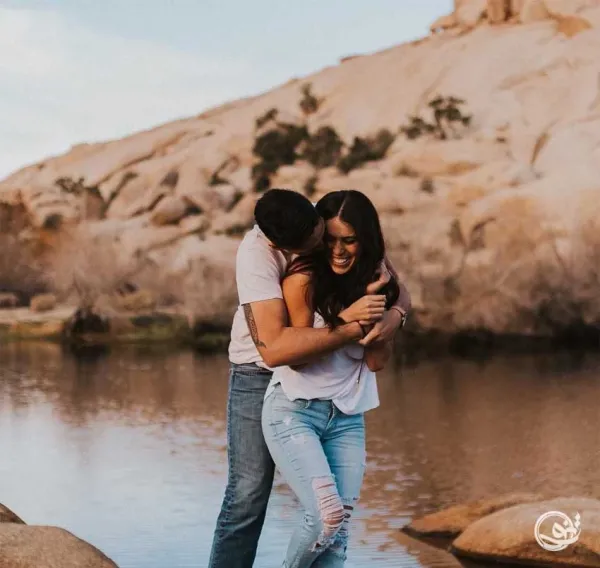  عکس دختر و پسر عاشقانه خارجی برای پروفایل