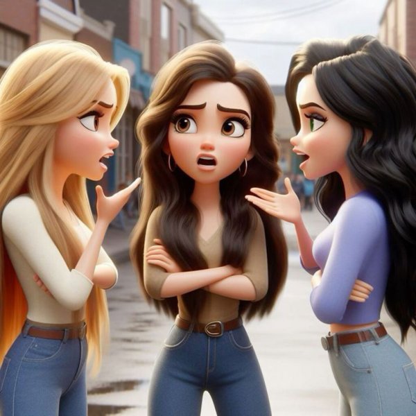 عکس پروفایل سه نفره دخترانه فانتزی