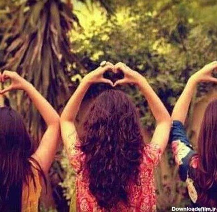  عکس سه رفیق دختر لاکچری