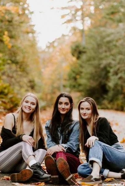  عکس سه رفیق دختر لاکچری