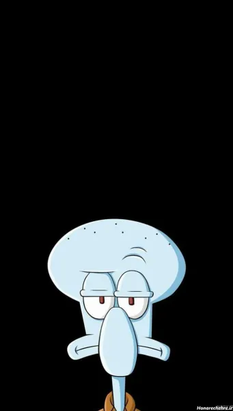  عکس پروفایل باب اسفنجی و پاتریک سیاه و سفید