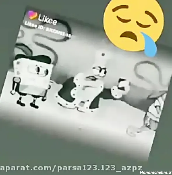  عکس پروفایل باب اسفنجی و پاتریک سیاه و سفید