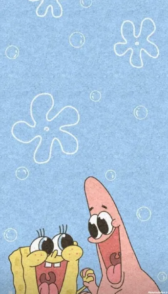  عکس پروفایل باب اسفنجی و پاتریک سیاه و سفید