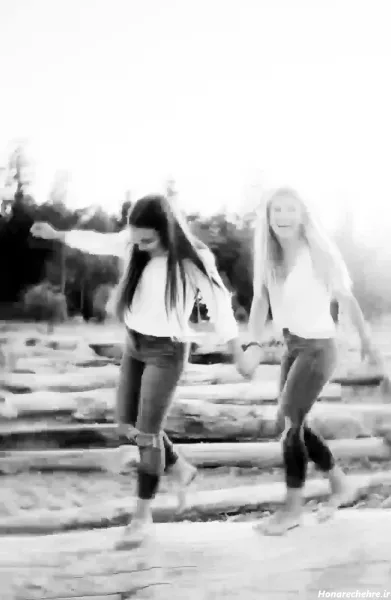  پروف ست رفیق دخترونه سیاه سفید