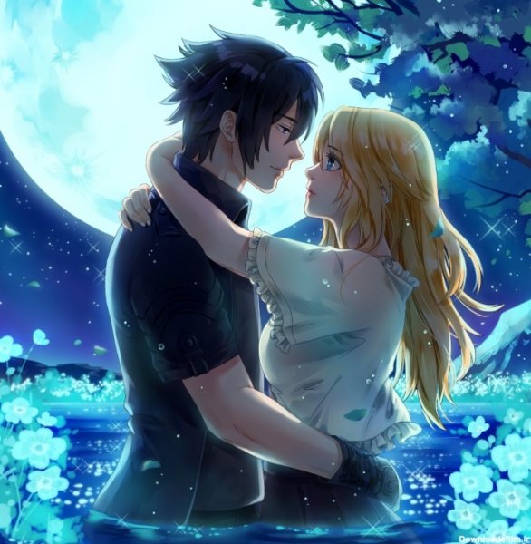  عکس انیمه دارک عاشقانه