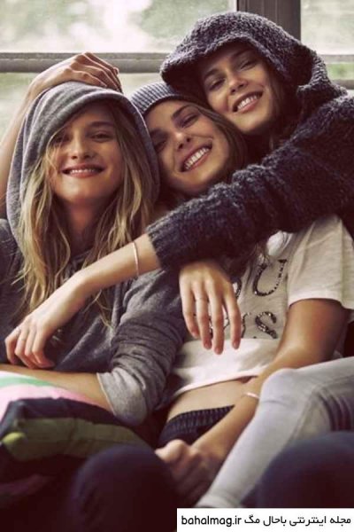  عکس سه دختر رفیق