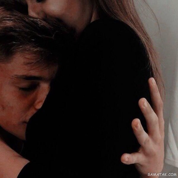 عکس پروفایل عاشقانه دونفره لب بدون متن