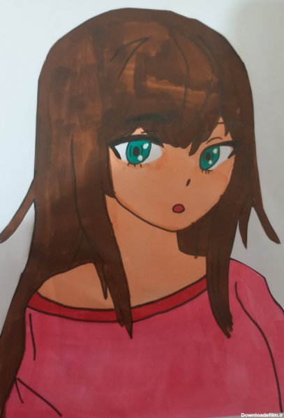  عکس دختر کارتونی ساده