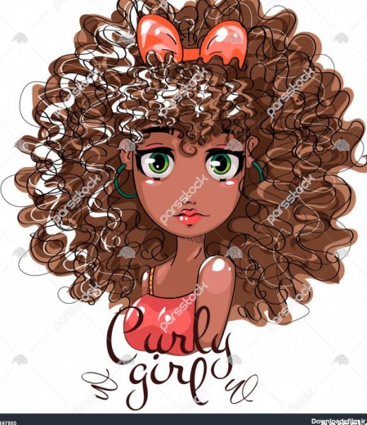  عکس کارتونی پسر بچه مو فرفری