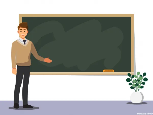  عکس کارتونی معلم با حجاب