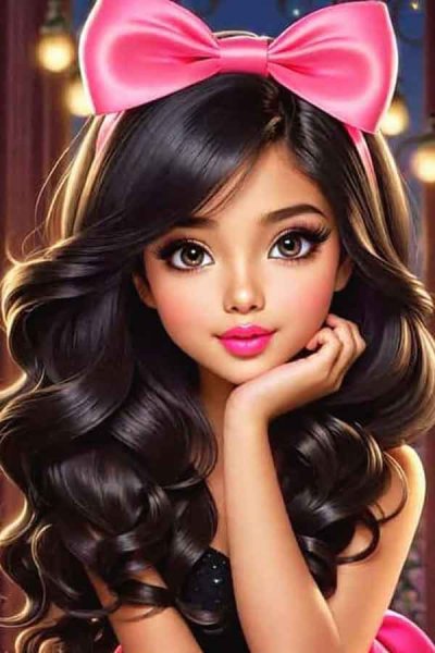  عکس کارتونی فانتزی دخترانه