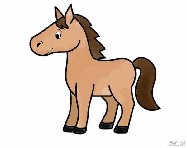  عکس کارتونی اسب