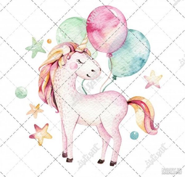  عکس کارتونی اسب