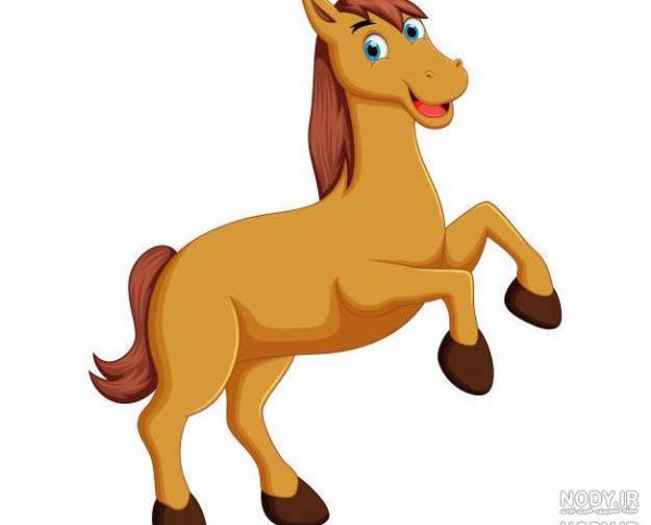  عکس کارتونی اسب